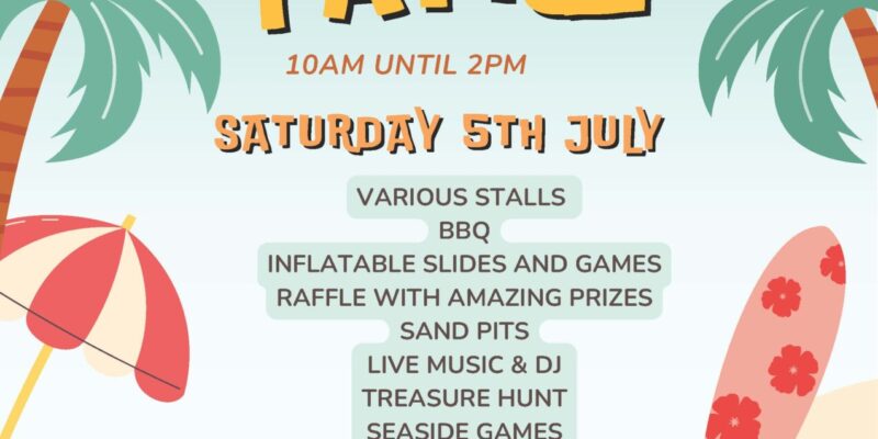 Summer Fayre Saturday 5th July