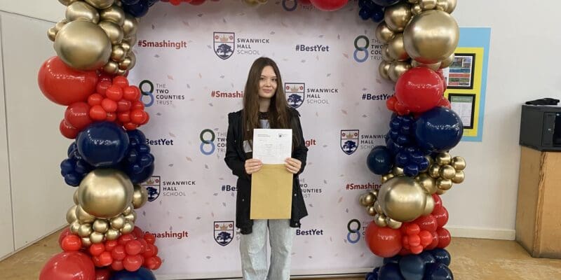 Swanwick Hall School GCSE students reap the rewards of their hard work