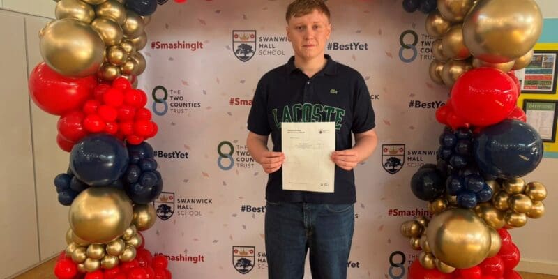 A Level results day success for Swanwick Hall Sixth Form